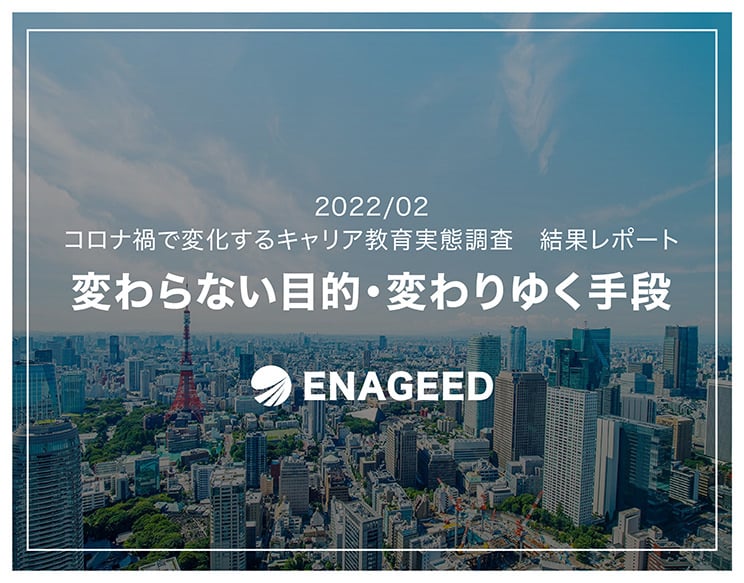 コロナ禍で変化するキャリア教育実施調査　結果レポート